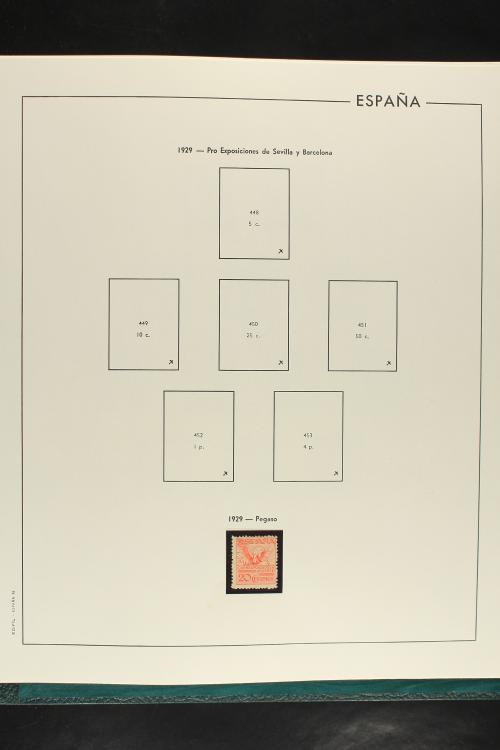 LOTES y COLECCIONES. ESPAÑA. Colección de 1922 a 1995 en och