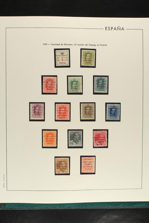 LOTES y COLECCIONES. ESPAÑA. Colección de 1922 a 1995 en och