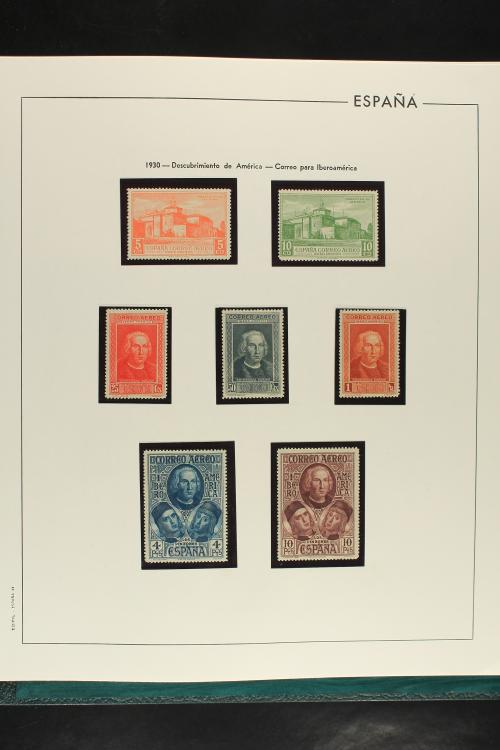 LOTES y COLECCIONES. ESPAÑA. Colección de 1922 a 1995 en och