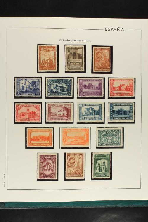 LOTES y COLECCIONES. ESPAÑA. Colección de 1922 a 1995 en och