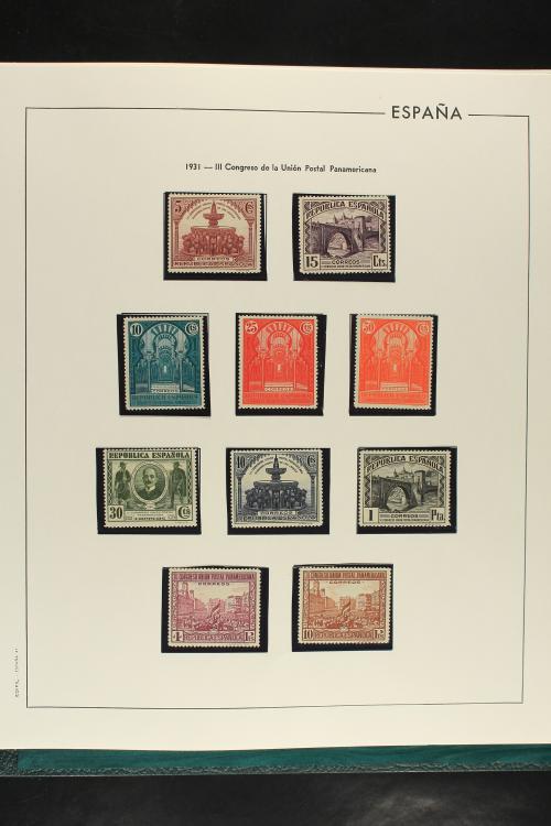 LOTES y COLECCIONES. ESPAÑA. Colección de 1922 a 1995 en och