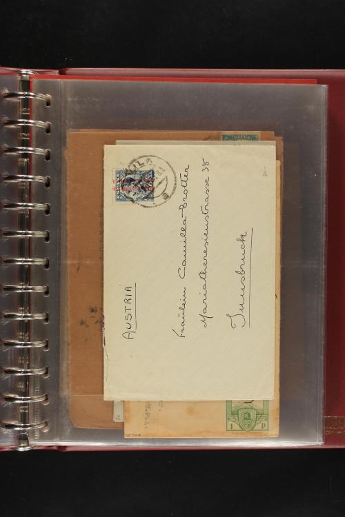 ✉ LOTES y COLECCIONES. ESPAÑA. Colección de 68 cartas de 185