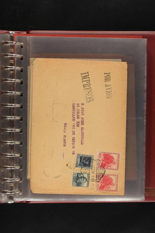 ✉ LOTES y COLECCIONES. ESPAÑA. Colección de 68 cartas de 185