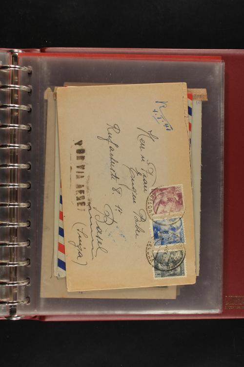 ✉ LOTES y COLECCIONES. ESPAÑA. Colección de 68 cartas de 185