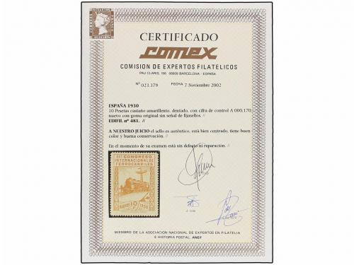 ** ESPAÑA. Ed. 469/82. SERIE COMPLETA, excelentes centrajes.