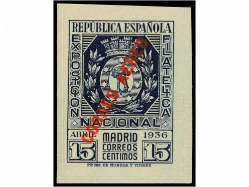 ** ESPAÑA. Ed. 727/28, 729/30. SERIES de Correo y Aéreo. LUJ