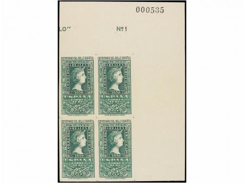 ** ESPAÑA. Ed. 1075/82. CENTENARIO. Serie completa en bloque