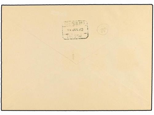 ✉ ESPAÑA. Ed. 455/64. 1929. MADRID a TOLEDO. Precioso franqu