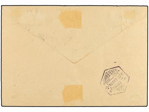 ✉ ESPAÑA. Ed. 339/48. 1926. LARACHE a MADRID. Serie completa