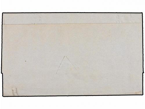 ✉ ESPAÑA. Ed. 136, 137. 1874. TARRAGONA a BUENOS AIRES. 40 c