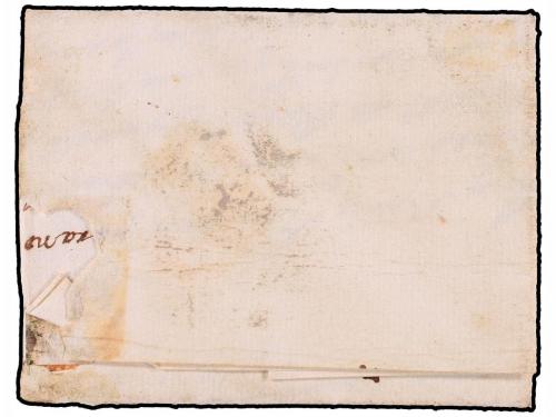 ✉ ESPAÑA: PREFILATELIA. 1740. JUNQUERA DE AMBIA a VALLADOLID