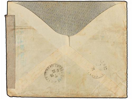 ✉ ESPAÑA GUERRA CIVIL. 1938. ST. VICENÇ DE MONTALT a FRANCIA