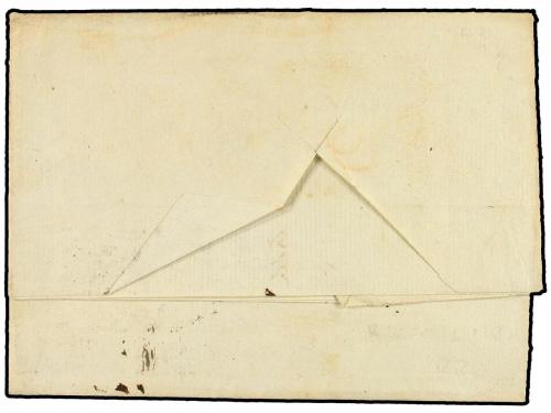 ✉ ESPAÑA: PREFILATELIA. 1787. SEGOVIA a MARSELLA. Marca SEGO