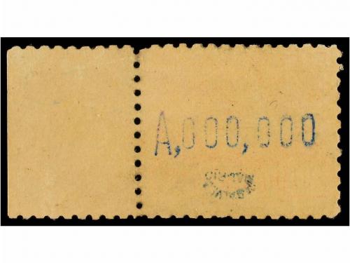 ** ANDORRA. Ed. 27dN. 20 cts. rojo, dent. 11 1/2. Al dorso n