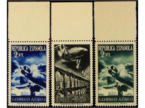 (*) ESPAÑA. Ed. NE 39/45. NO EMITIDOS. Serie completa de cin