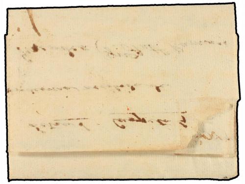 ✉ ESPAÑA: PREFILATELIA. 1777. CASALAREINA a AZPEITIA. Marca 