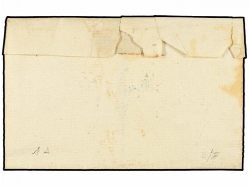 ✉ ESPAÑA: PREFILATELIA. (1830 CA.). PUEBLA DE SANABRIA a ZAM