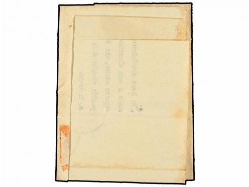 ✉ ESPAÑA: PREFILATELIA. 1811. ARENYS DE MAR a CALELLA. Carta