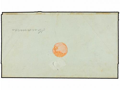 ✉ PERU. (1830 CA.). Envuelta circulada a LIMA. Marca HUANUCO