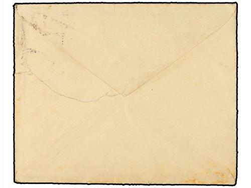 ✉ FRANCIA. 1886. Sobre circulado a SOUTHAMPTON. 15 cts. amar