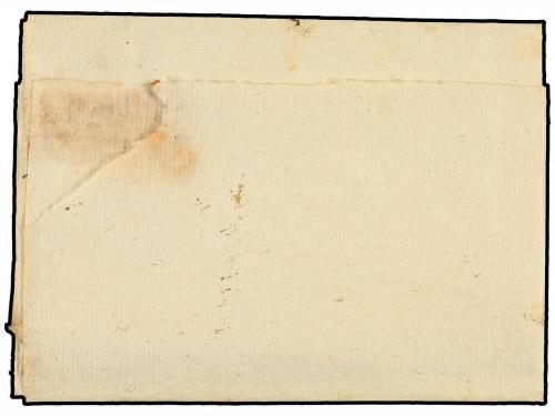 ✉ ESPAÑA: PREFILATELIA. 1809. GALLIPIENZA a RONCAL. Marca SA