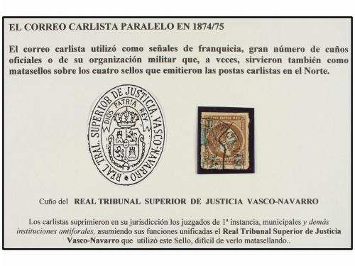 ° ESPAÑA. Ed. 161. 1 real castaño. Mat. ovalado REAL TRAL. S