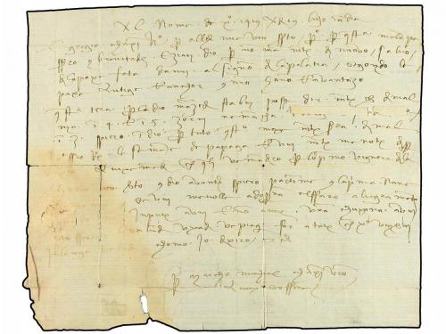 ✉ CRETA. 1419. CANDIA (Creta) a ALEXANDRÍA (Egipto). Carta c