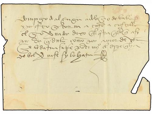 ✉ PUERTO RICO. 1511. June 23rd, 1511. CAPARRÁ (first name of