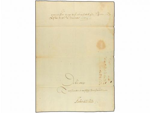 ✉ PORTUGAL. 1582 (15 Nov.). OCUPACIÓN ESPAÑOLA DE PORTUGAL. 