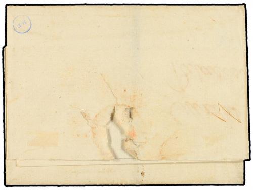 ✉ PERU. 1779. Envuelta sin texto (fecha en el interior) circ