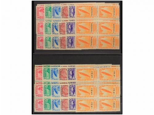 LOTES y COLECCIONES. COLONIAS ESPAÑOLAS. Conjunto de 10 seri