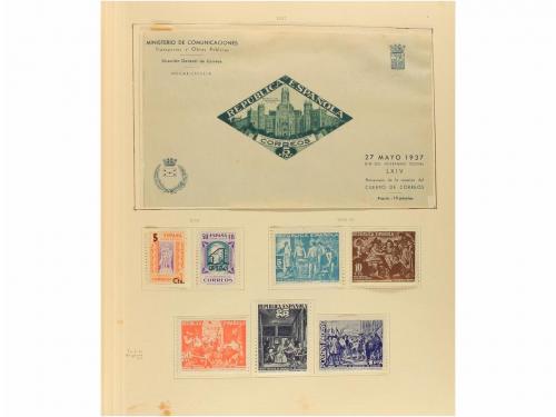 LOTES y COLECCIONES. ESPAÑA VARIOS. Colección de BENEFICENCI