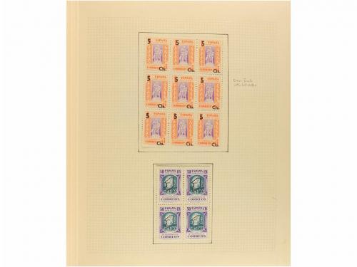 LOTES y COLECCIONES. ESPAÑA VARIOS. Colección de BENEFICENCI