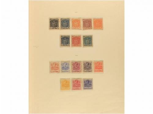 LOTES y COLECCIONES. ESPAÑA VARIOS. Colección de BENEFICENCI