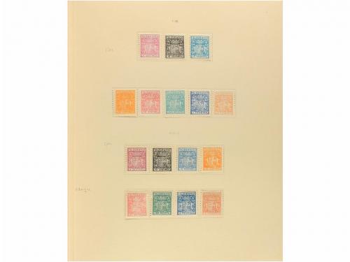 LOTES y COLECCIONES. ESPAÑA VARIOS. Colección de BENEFICENCI