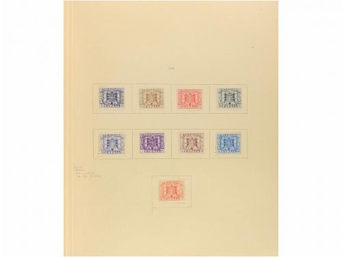 LOTES y COLECCIONES. ESPAÑA VARIOS. Colección de BENEFICENCI