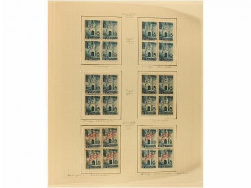 LOTES y COLECCIONES. ESPAÑA VARIOS. Colección de BENEFICENCI