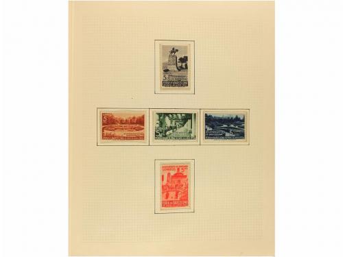 LOTES y COLECCIONES. ESPAÑA VARIOS. Colección de BENEFICENCI