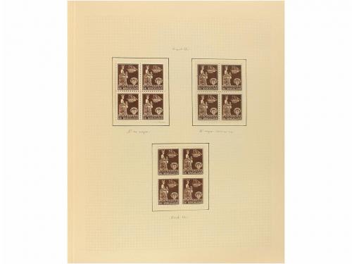 LOTES y COLECCIONES. ESPAÑA VARIOS. Colección de BENEFICENCI