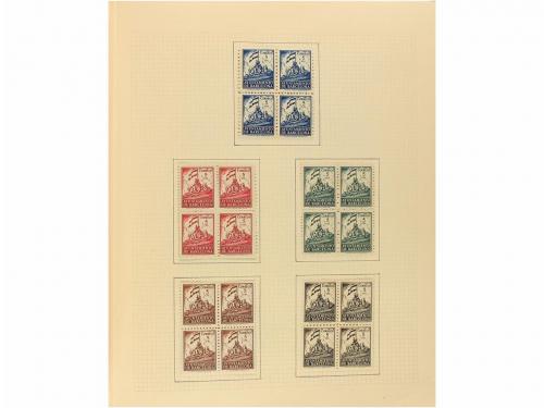 LOTES y COLECCIONES. ESPAÑA VARIOS. Colección de BENEFICENCI