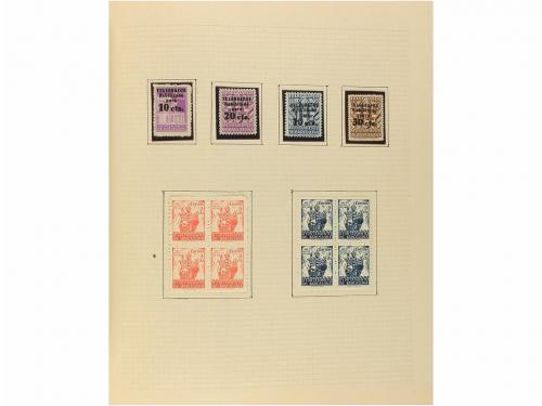 LOTES y COLECCIONES. ESPAÑA VARIOS. Colección de BENEFICENCI