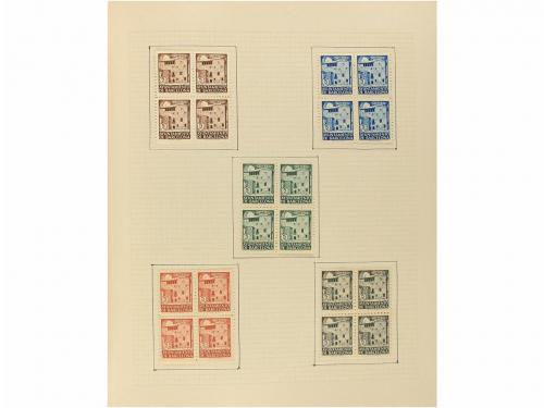 LOTES y COLECCIONES. ESPAÑA VARIOS. Colección de BENEFICENCI