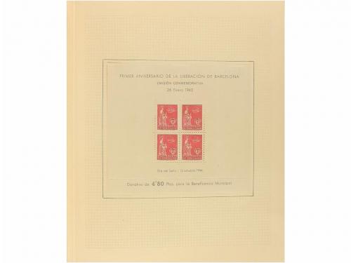 LOTES y COLECCIONES. ESPAÑA VARIOS. Colección de BENEFICENCI