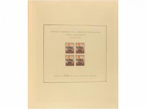 LOTES y COLECCIONES. ESPAÑA VARIOS. Colección de BENEFICENCI