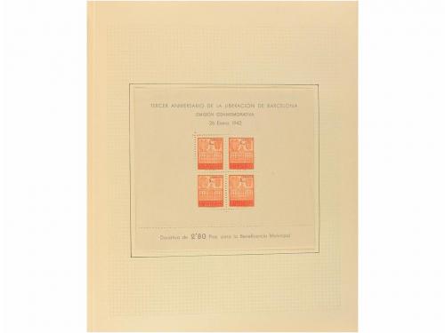 LOTES y COLECCIONES. ESPAÑA VARIOS. Colección de BENEFICENCI