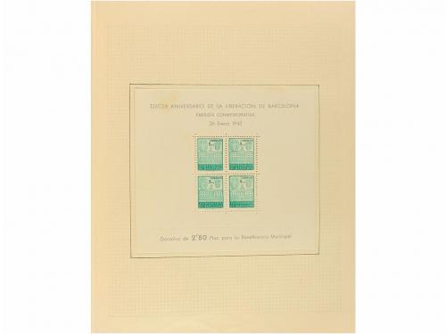 LOTES y COLECCIONES. ESPAÑA VARIOS. Colección de BENEFICENCI