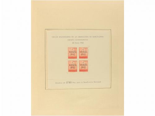 LOTES y COLECCIONES. ESPAÑA VARIOS. Colección de BENEFICENCI