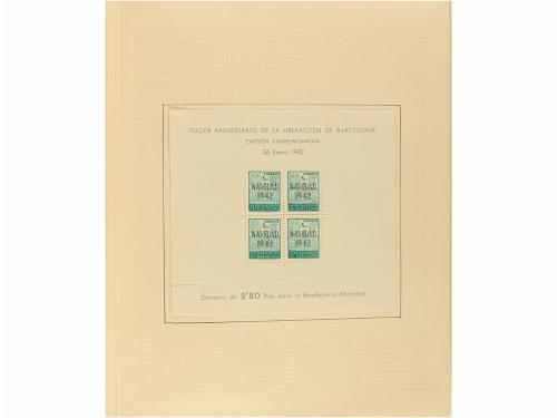 LOTES y COLECCIONES. ESPAÑA VARIOS. Colección de BENEFICENCI