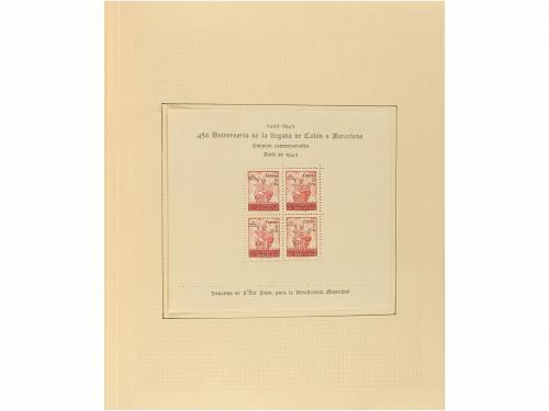 LOTES y COLECCIONES. ESPAÑA VARIOS. Colección de BENEFICENCI