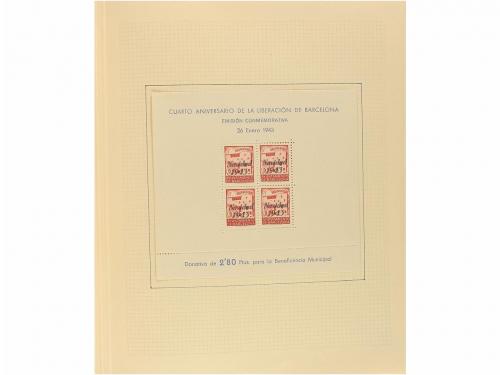 LOTES y COLECCIONES. ESPAÑA VARIOS. Colección de BENEFICENCI